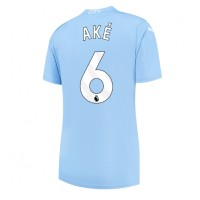 Manchester City Nathan Ake #6 Replika Hemmatröja Dam 2023-24 Kortärmad